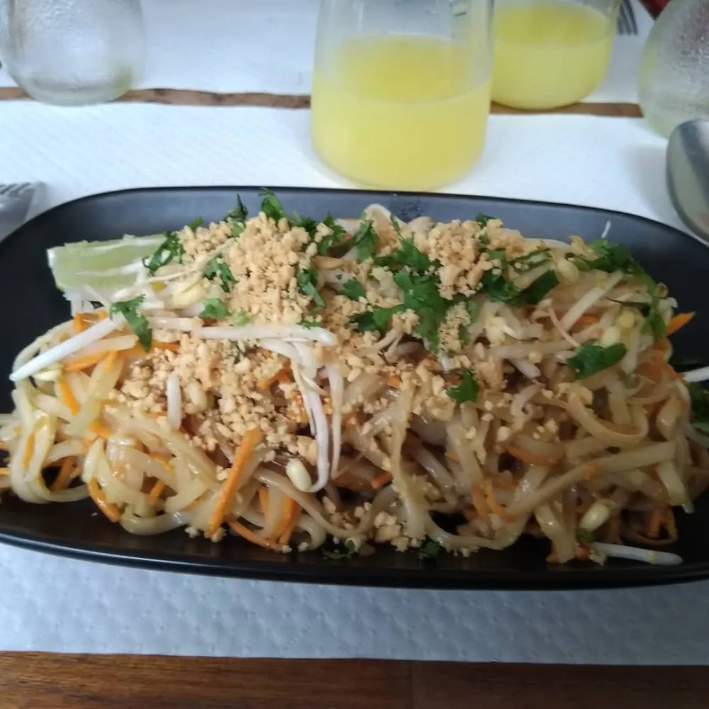 Nouilles Sautées Aux Crevettes