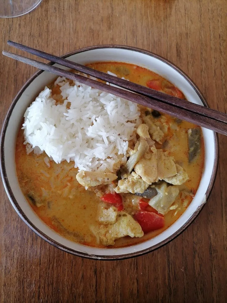Poulet Curry Rouge